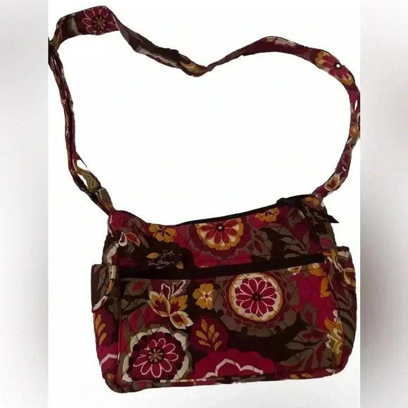 Vera Bradley Retired Floral Autumn Purse - Picture 1 of 4